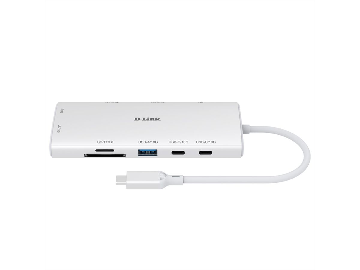 D-Link Docking Station DUP-A01, 10-in-1 USB-C