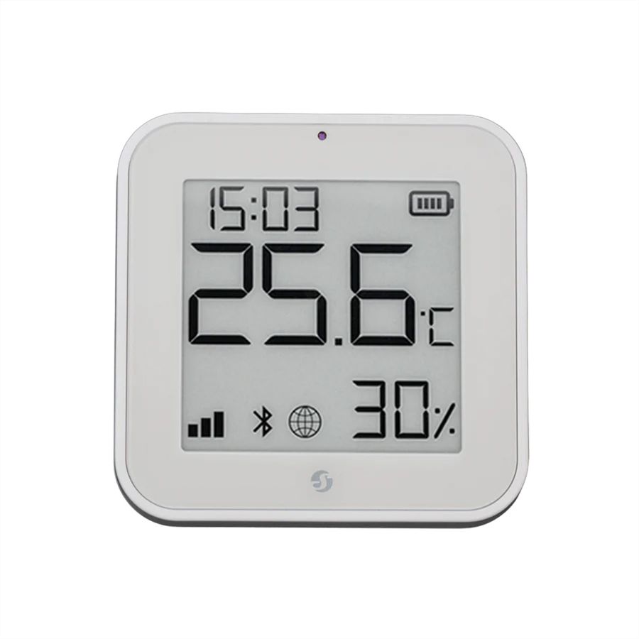 Shelly Affichage air et humidité Blu, Zigbee, blanc