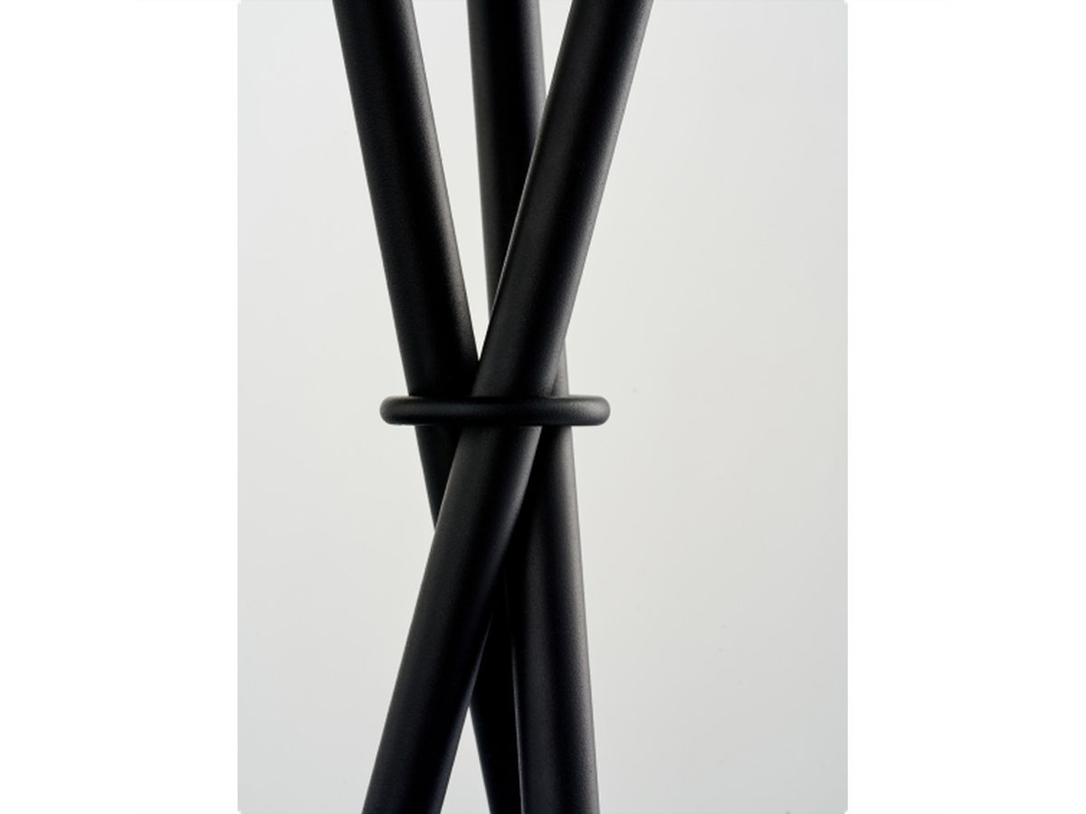 Ozonos Stehleuchte Hailey schwarz inkl. Ozonos AC-1 PLUS, Schwarz