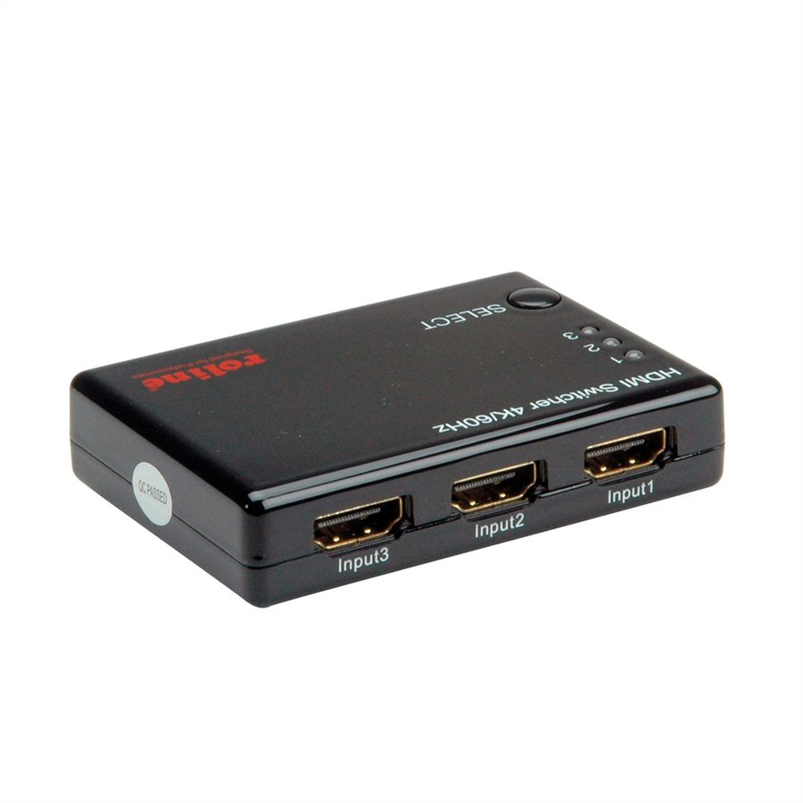 ROLINE 4K HDMI Switch, 3-fach