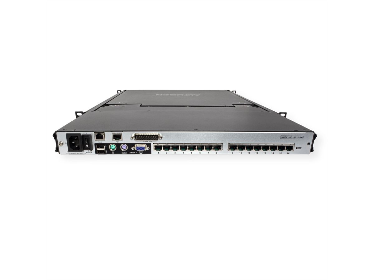 ATEN KL1516AiM 43cm LCD IP-KVM16-Port, UK-Layout