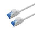 ROLINE Cordon Cat.6A (Classe EA) S/FTP (PiMF), LSOH, PoE , gris, 7 m