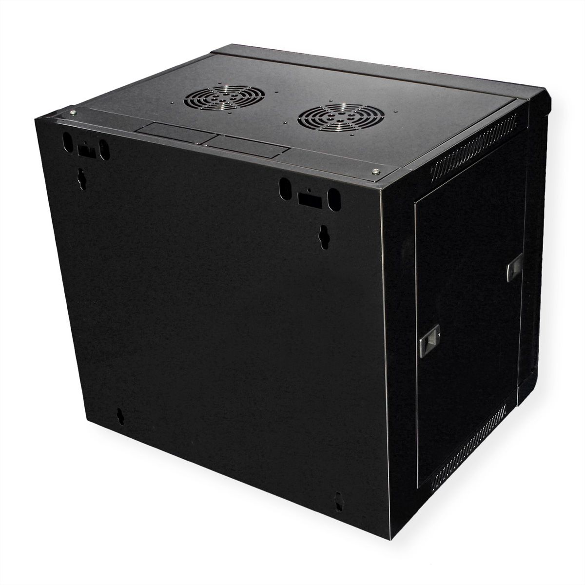 VALUE Armoire murale 9 UH (HxLxP) 500x570x450mm , noir