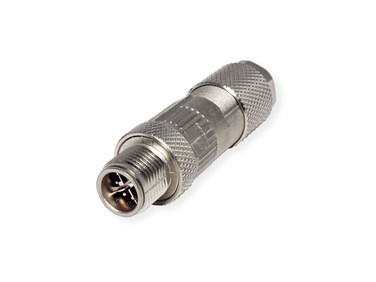 METZ CONNECT E-DAT M12 X-codiert, feldkonfektionierbarer Stecker