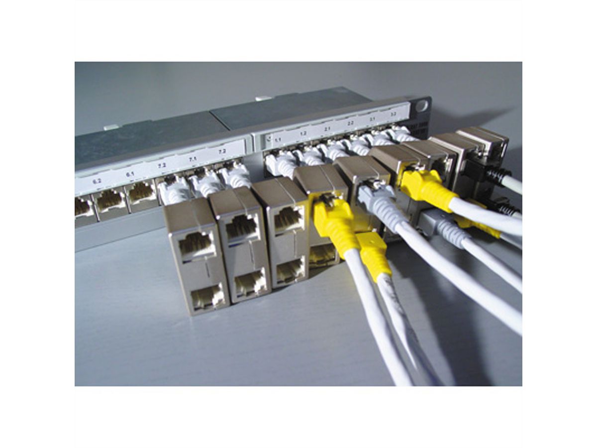 METZ CONNECT Adaptateurs "Cable Sharing" pnp2, téléphone/ethernet, x2