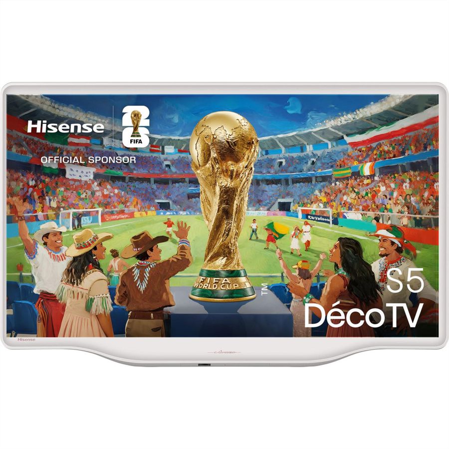 Hisense TV 43S5DQ 43", 4K, 60Hz, Déco TV