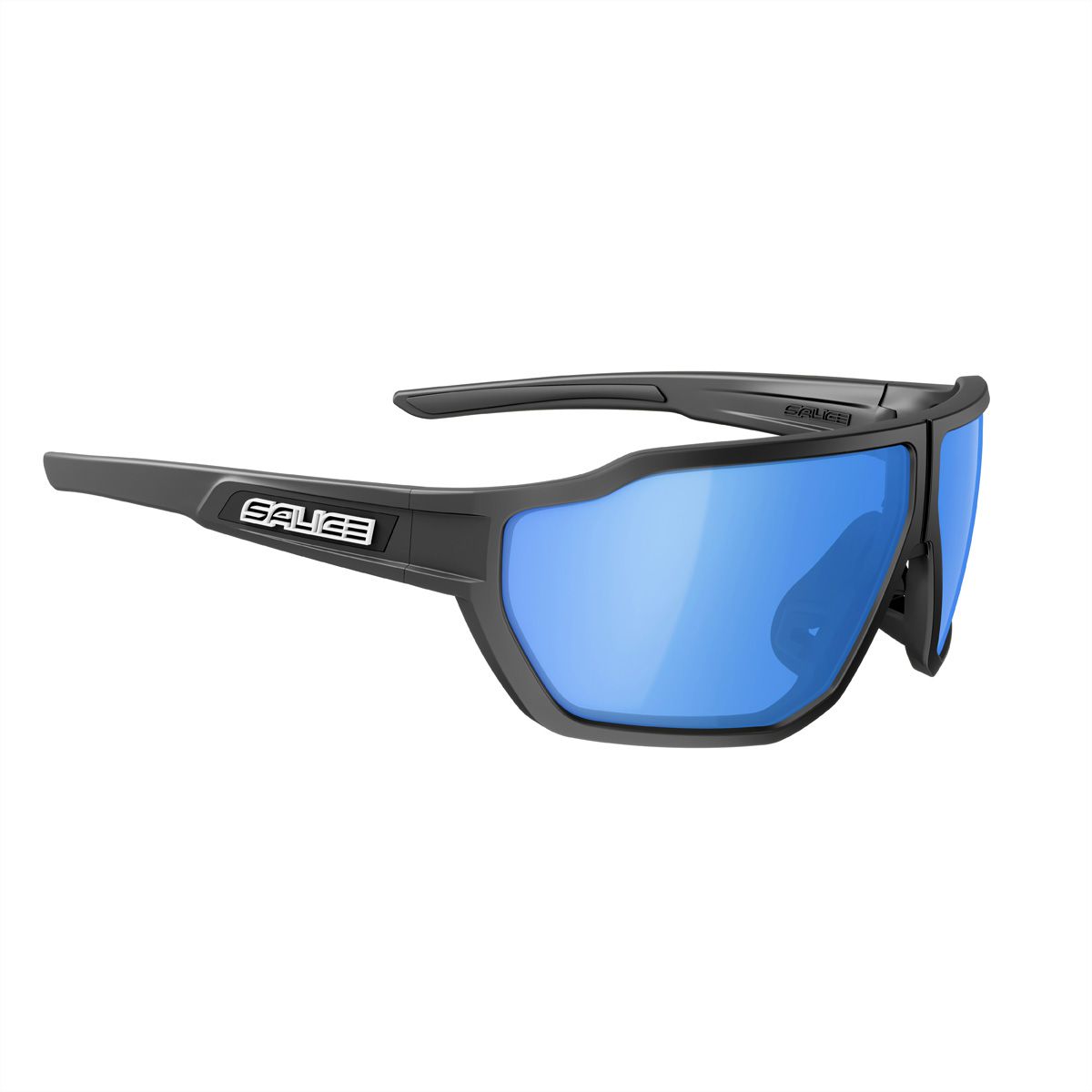 Salice Occhiali Sportbrille 024RW, Black / RW Blue