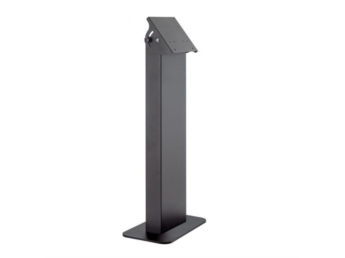 Hagor vis-it Tilt Floormount 22 - 43 Black, Totem d'intérieur pour montage au sol avec réglage continu de l'inclinaison, noir