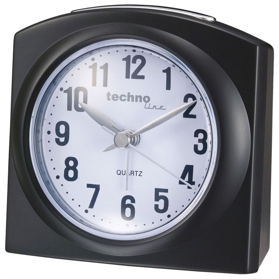 TechnoLine Wecker MODELL L, schwarz