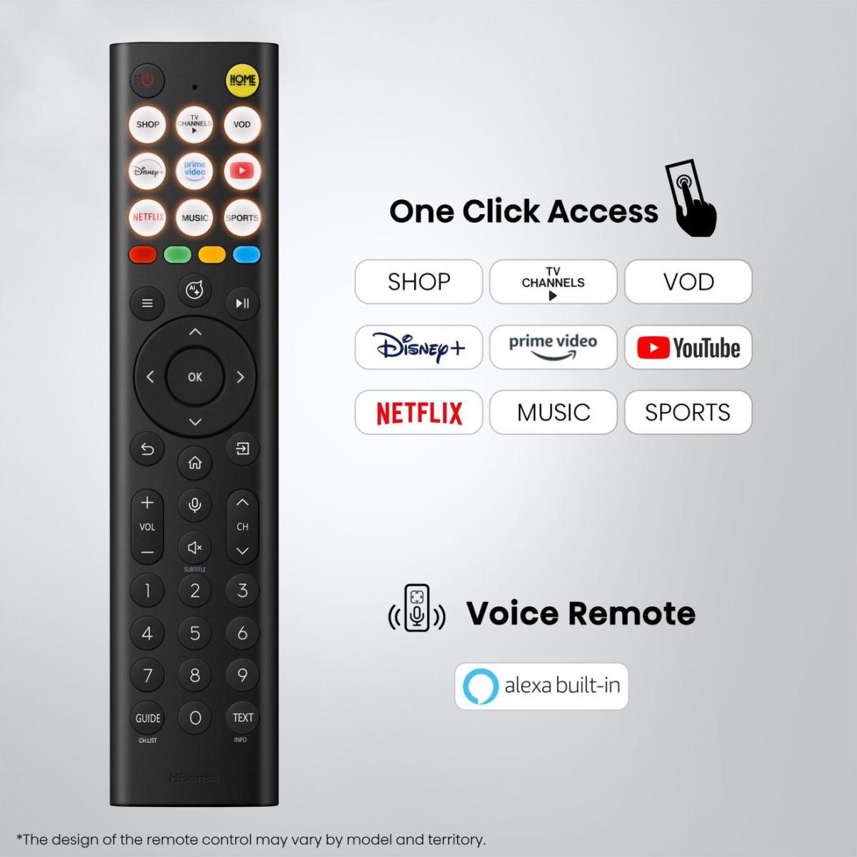 Hisense TV 65U7SE 65", Mini-LED 4K, 144Hz, 1400 Nits