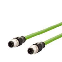 METZ CONNECT Câble Ethernet industriel M12, codage D, 1 m