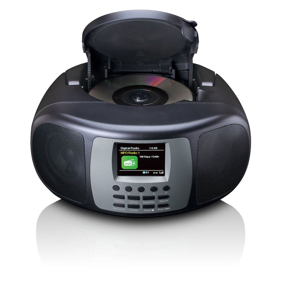 Lenco Radio DAB+ PDR-051TPSI, BT, USB, SD, RC, batterie rechargeable