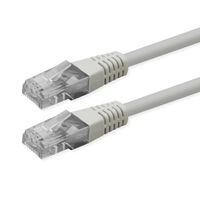 ROLINE Patchkabel Cat.6 (Class E), UTP, PoE, weiß, 5 m