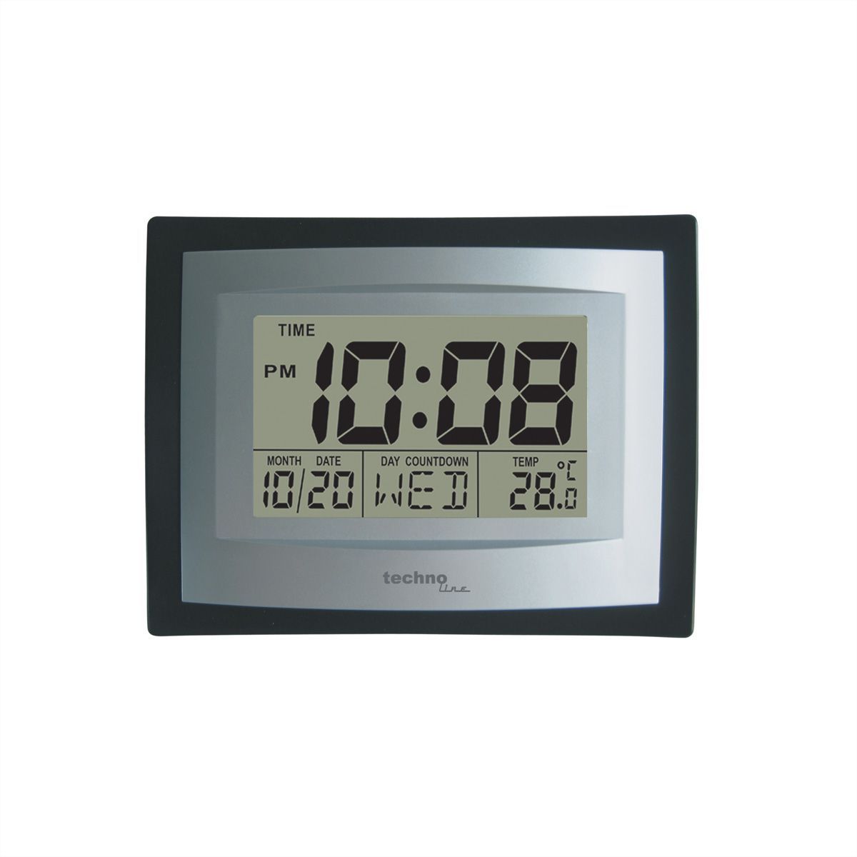 TechnoLine Wanduhr WS8004 Digital