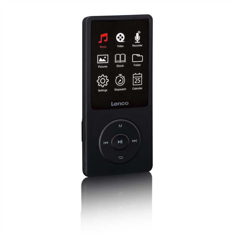 Lenco MP3 player Xemio-669BK schwarz, 2,4" Display
