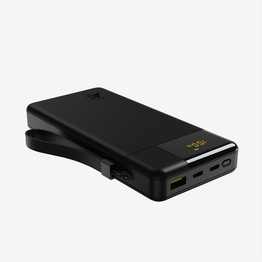 Aqiila Powerbank Powerbird B20+, 65W, noir, 20.000 mAh
