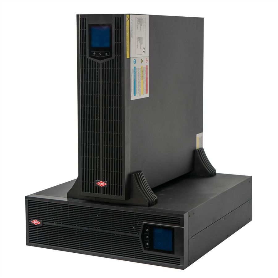 AEC IST9 20kVA - Online Rack/Tower USV – 2 Min. Autonomie bei 100% Last, USV, Power Distribution Box mit mech. Bypass, 2x Battery Cabinet BBJ2 2x 16x 9Ah