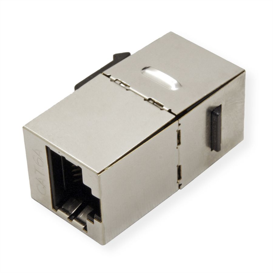 VALUE RJ-45 Kupplung, Keystone, geschirmt, Cat.6A (Class EA)