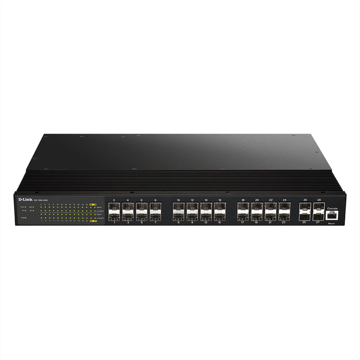 D-Link DIS-700G-28XS Switch administrable Layer 2+ Gigabit industriel 24 ports + 4 SFP+ 10G
