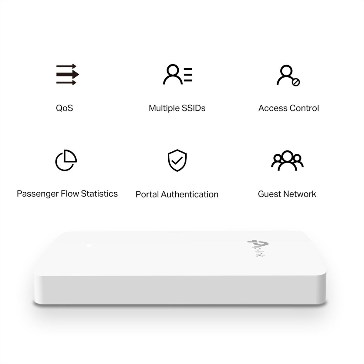 TP-Link EAP235-Wall Access Point, 4× Gigabit RJ45 Ports