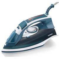 Melissa Dampfbügeleisen 16390052, mit Keramiksohle, blau, 2200W