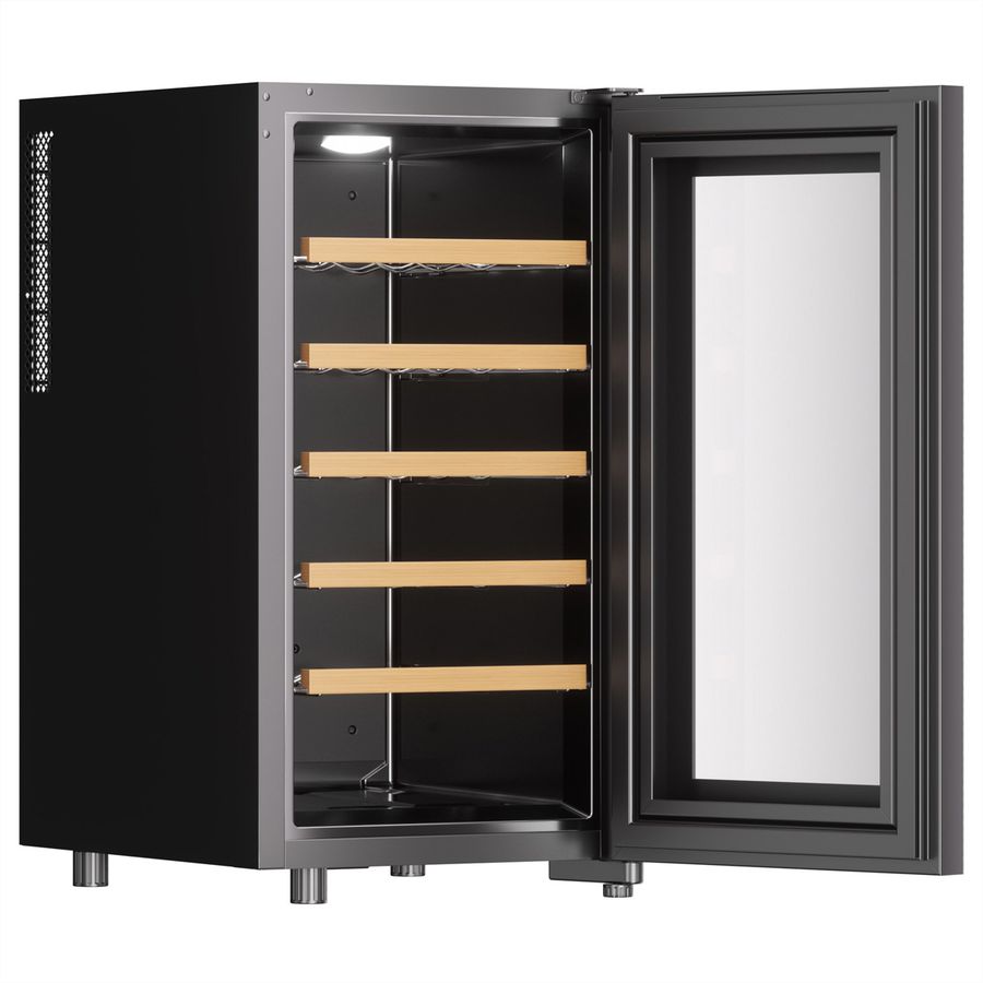 Climadiff Armoire à vin CUVEE18, Autonome, 1 zone, 18 bouteilles