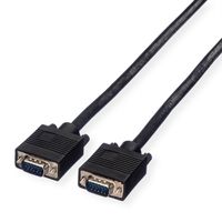 VALUE Câble SVGA HD15 M/HD15 M, 10 m