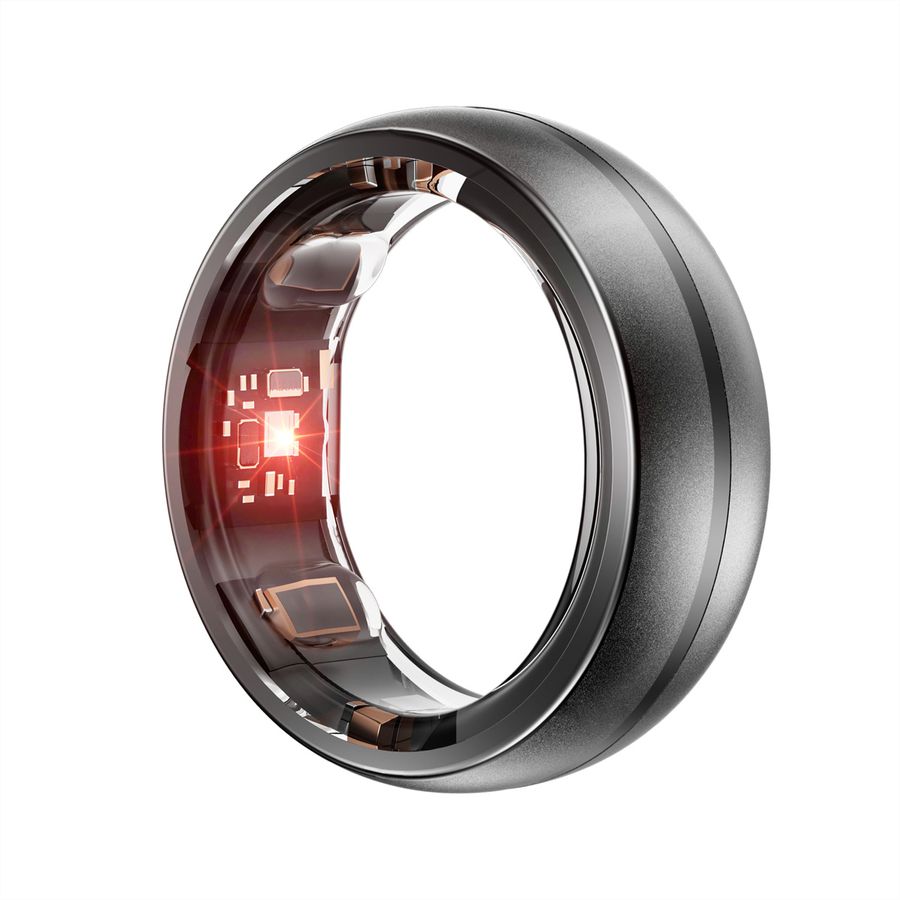 MYnextRING Smart Ring Schwarz matt, Grösse 7