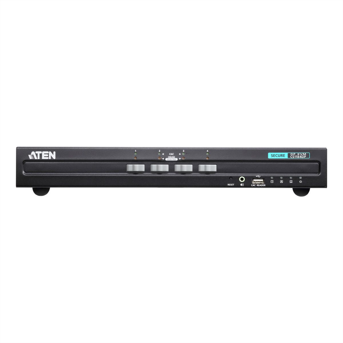 ATEN CS1184DP Commutateur KVM sécurisé DisplayPort USB à 4 ports