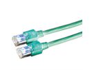 DÄTWYLER Patchkabel Kat.5e (Class D) S/UTP, CU 5502 flex PVC, Hirose TM11, grün, 3 m