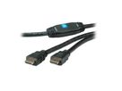 ROLINE Câble HDMI High Speed, M - M, avec Repeater, 30 m