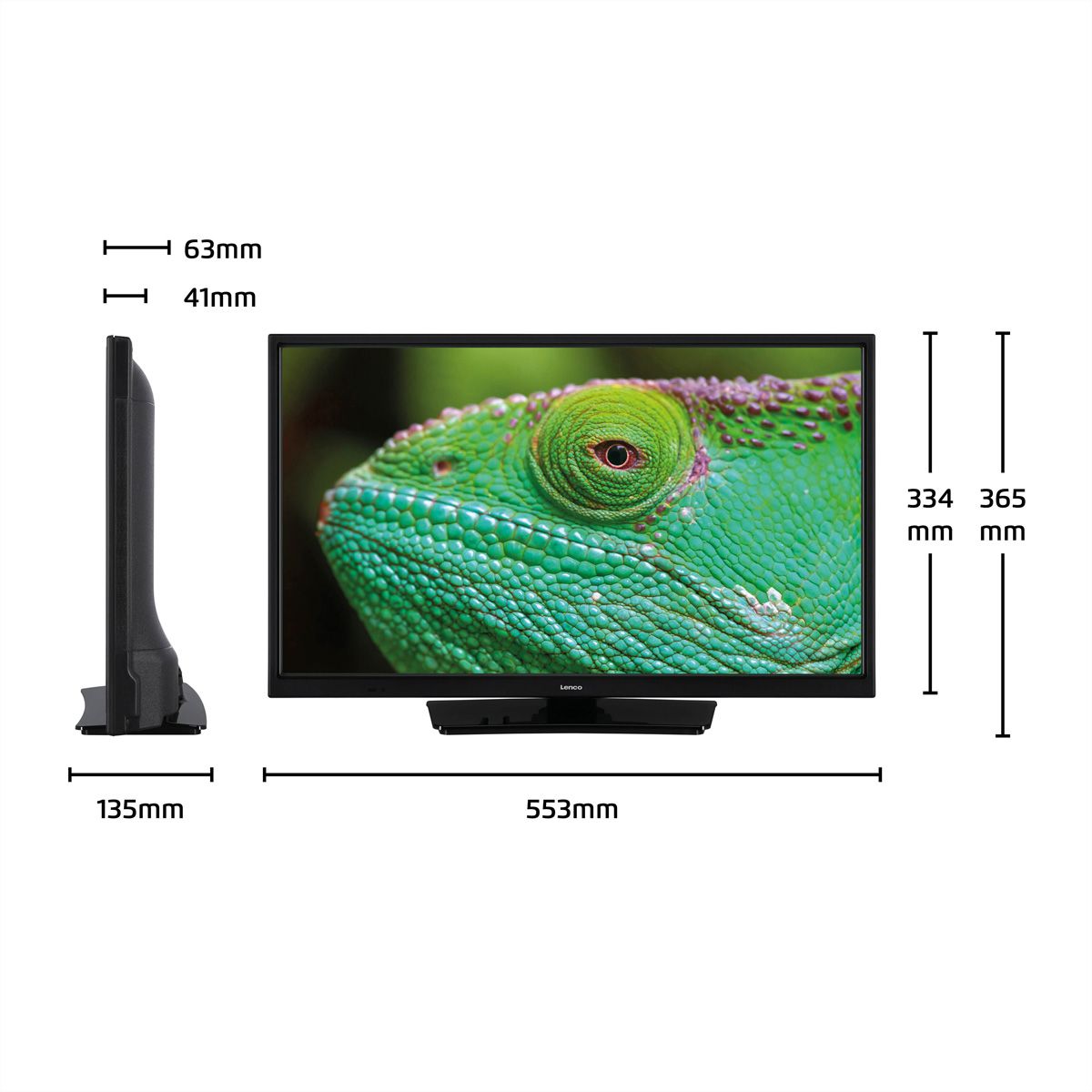 Lenco TV 24" LED-2423BK