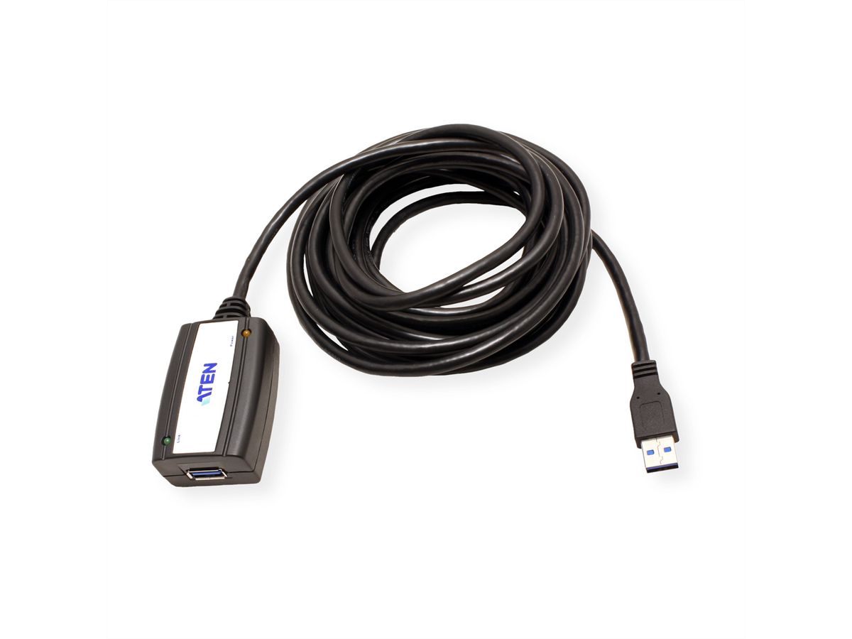 ATEN UE350 Câble d'extension USB 3.0, noir, 5 m