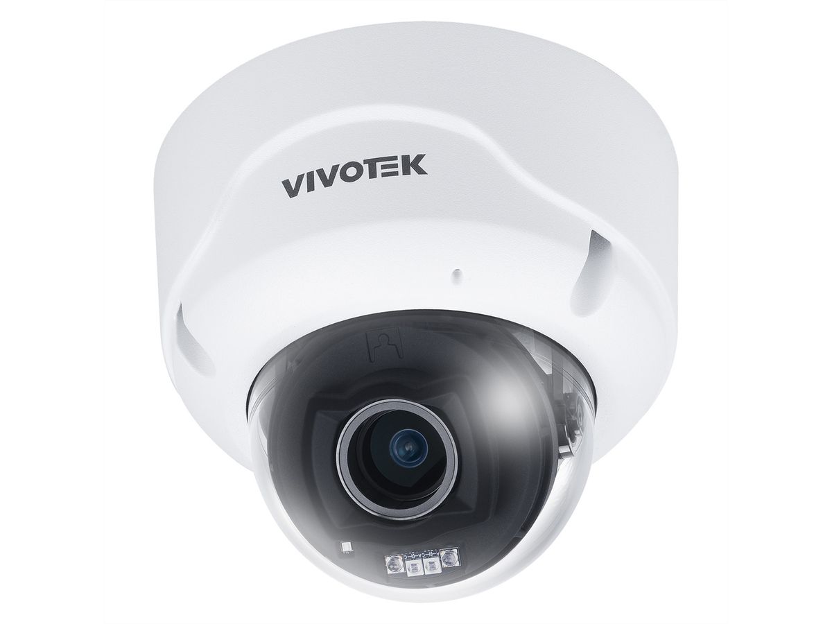 VIVOTEK FD9389-EHTV-v3 Caméra réseau à dôme fixe 5 MP, 28.7-95.4°, IR-LED 40m