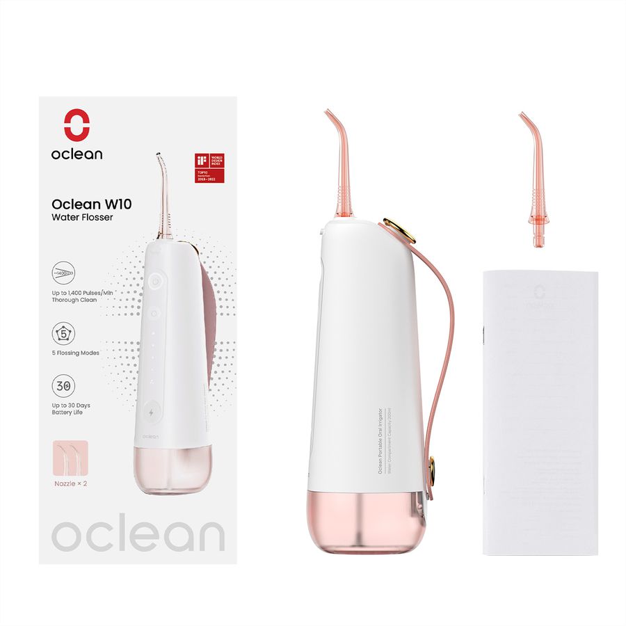 Oclean Oral Irrigator W10, rose