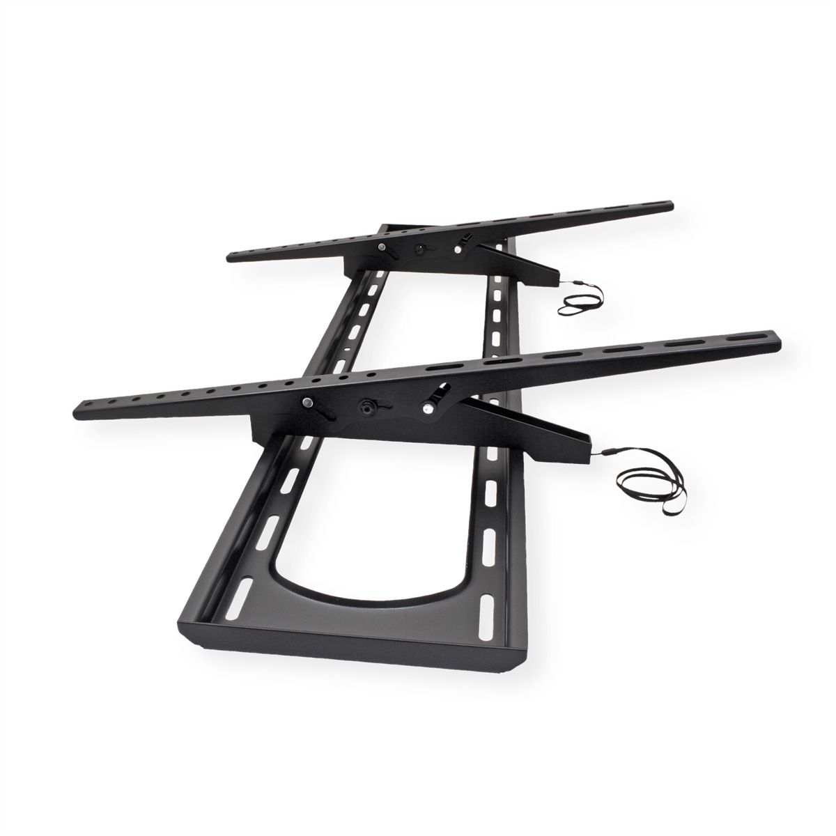 VALUE Support mural TV, distance murale de 80 mm, inclinable, 60–120 pouces, jusqu'à 120 kg