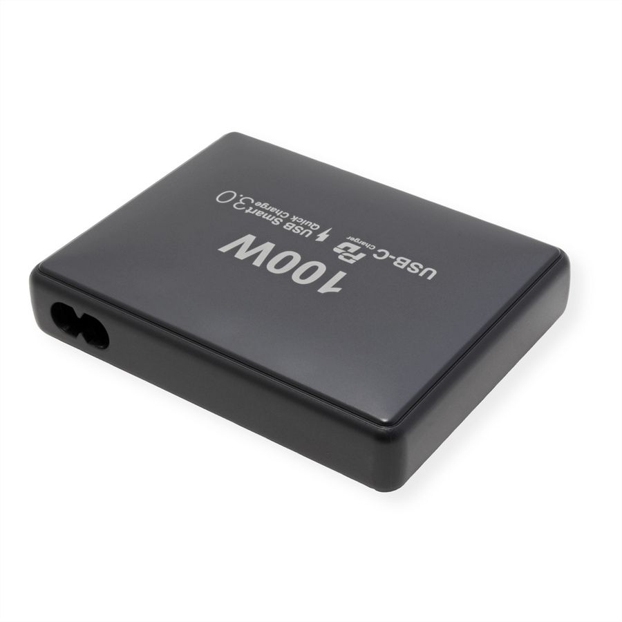 VALUE  Chargeur USB 4 ports USB (1x USB A, 3x USB C), max. 100W