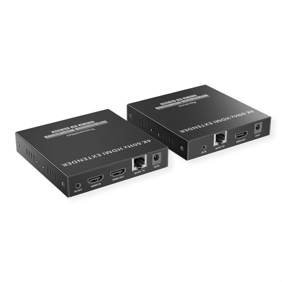 VALUE HDMI-Verlängerung über IP, IPCOLOR, 4K60Hz, 120 m