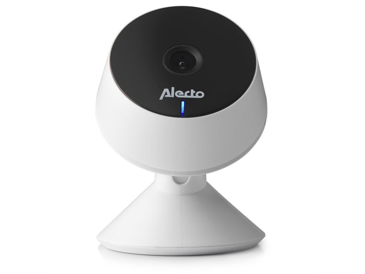 Alecto SMARTBABY5 - WLAN-Babyphone mit Kamera, Weiss