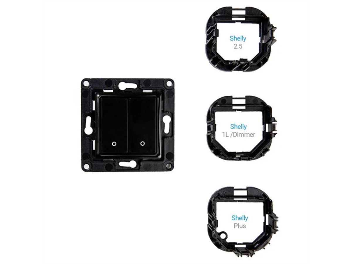 Shelly Unterputz Wall Switch х4