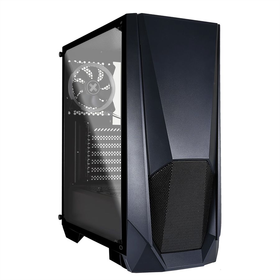 Xilence Xilent Blast X505.ARGB Gaming Boîtier PC, ARGB PWM, ATX Midi, noir