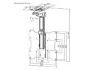 VALUE TV-Deckenhalterung, klappbar, 17-37", bis 20 kg