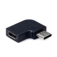 VALUE Adaptateur USB 3.2 Gen 2, USB type C - C, M/F, 90°, noir