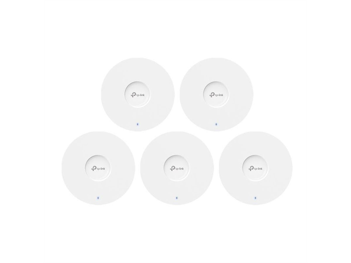 TP-Link Access Point EAP653, 5er Set, 1× Gigabit RJ45 Port, Dual-Band
