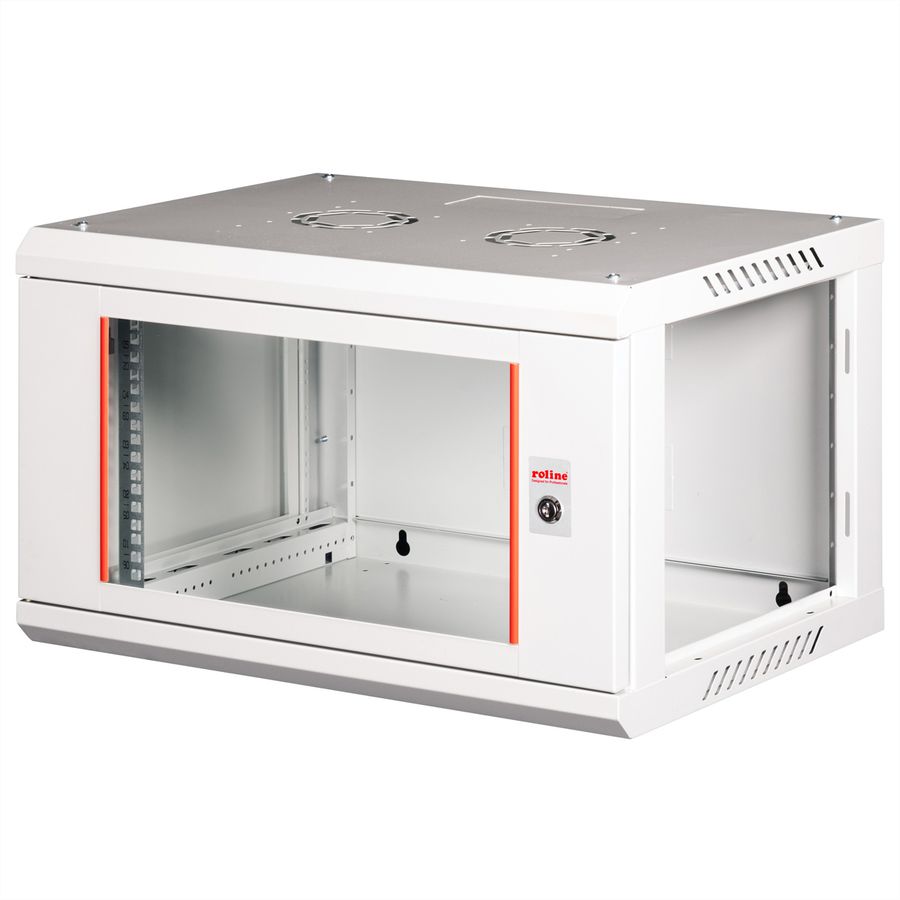 ROLINE 19-Zoll Wandgehäuse Basic Plus 6HE, 600x450 BxT grau
