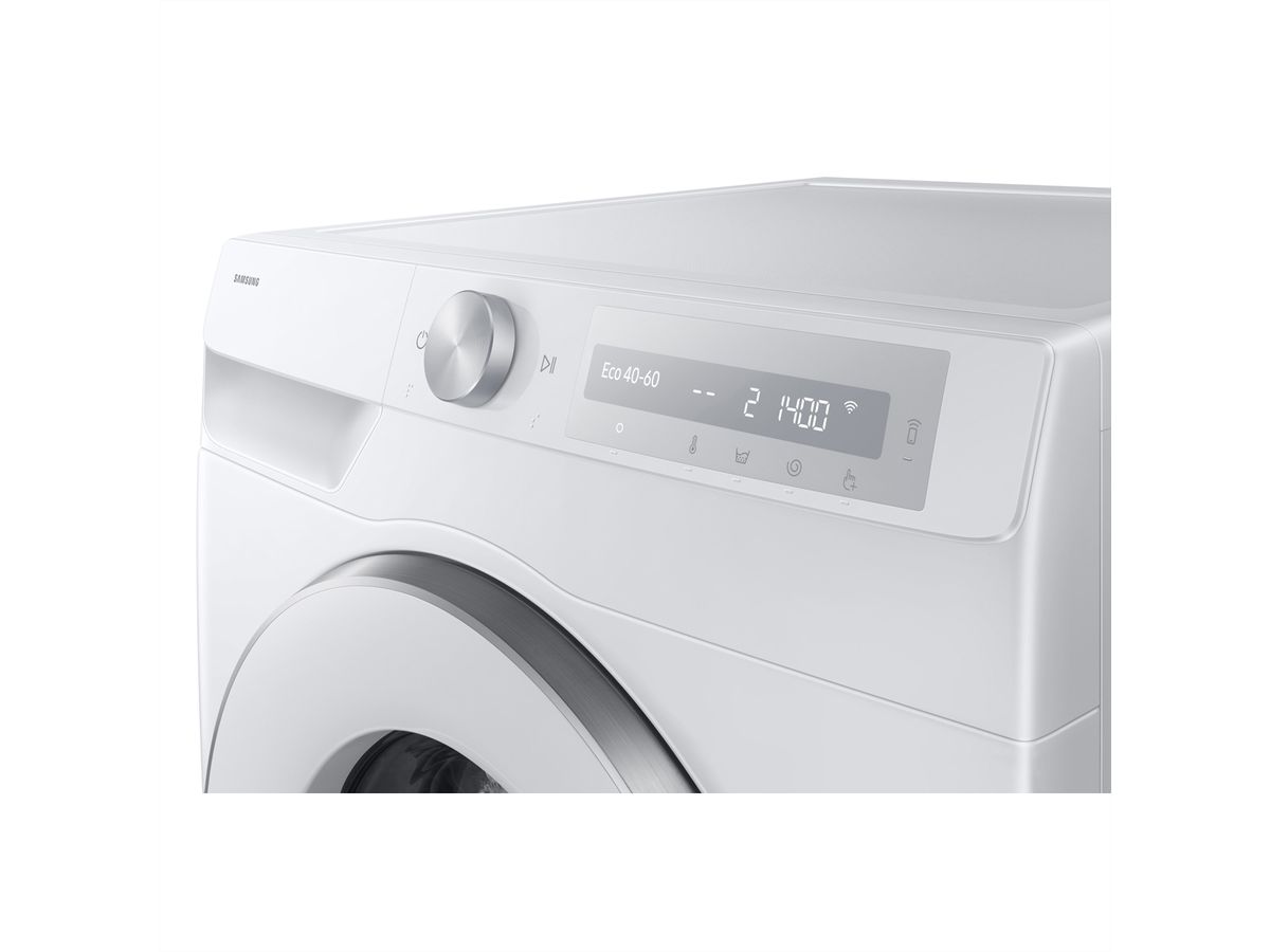 Samsung Waschmaschine WW6000 9kg, A, weiss, AI EcobubbleTM