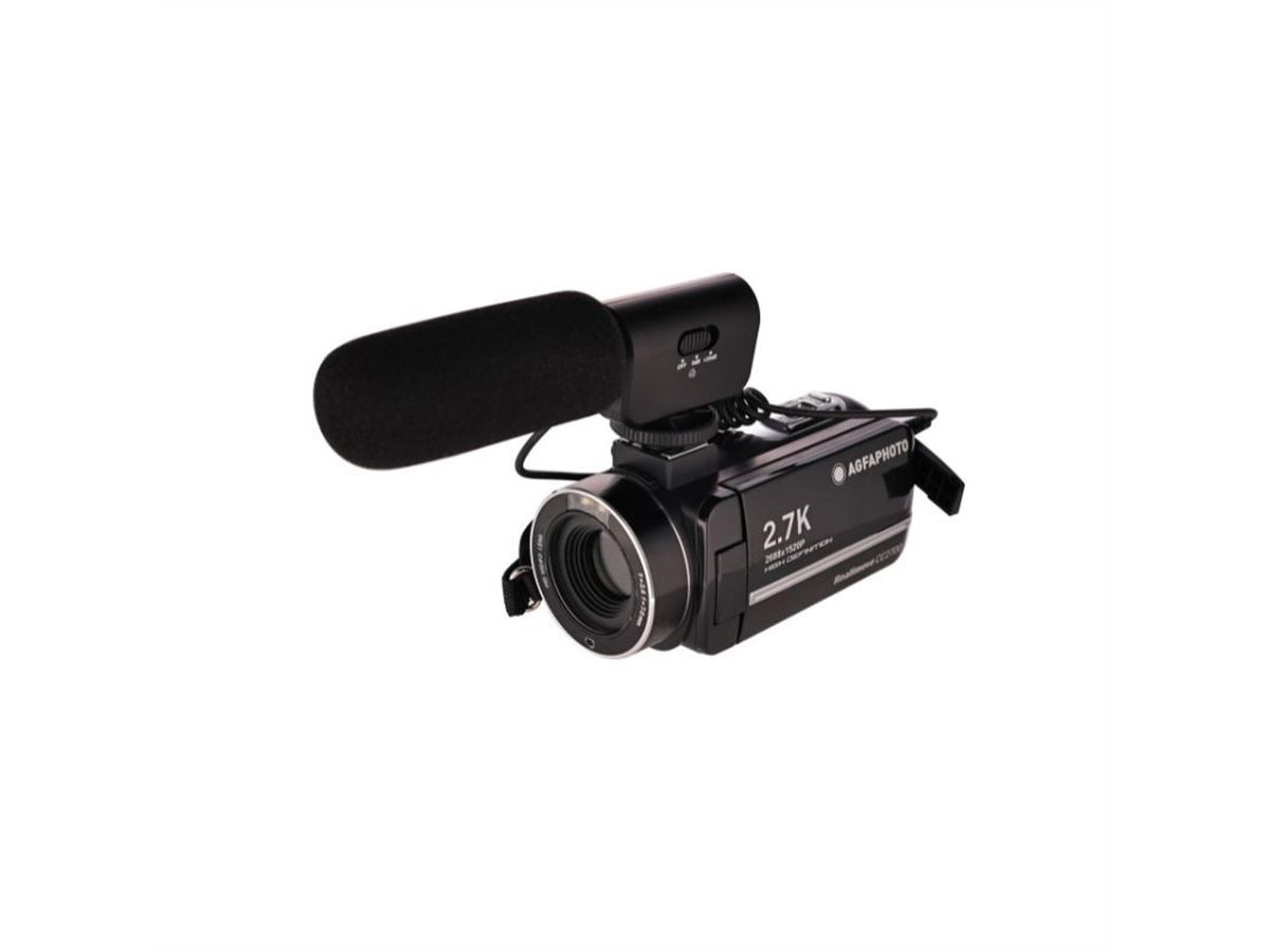 Agfa Realimove CC2700 Camcorder 2.7K, Black