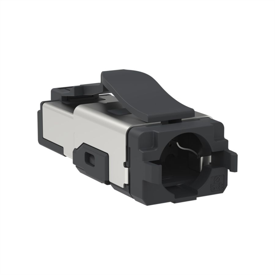 METZ CONNECT C6A RJ45 field plug ultra short