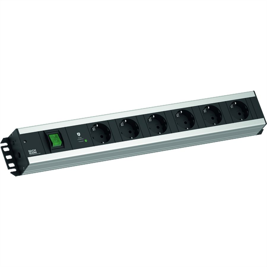 BACHMANN Multiprise 6xCEE7/3 1xSPD-Plus 1xinterrupteur 2,0m