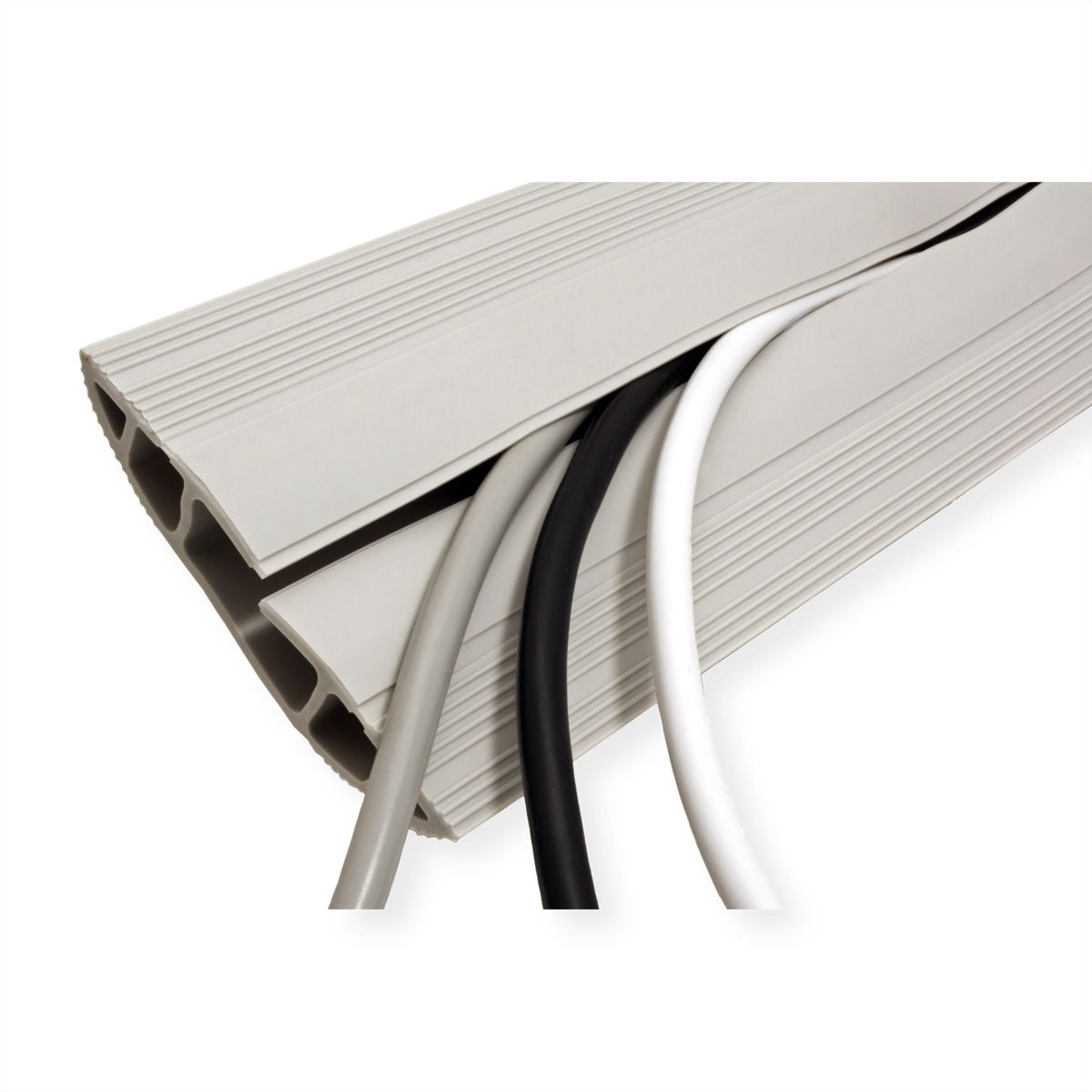 DATAFLEX Pont pour câbles, gris, 1,5 m